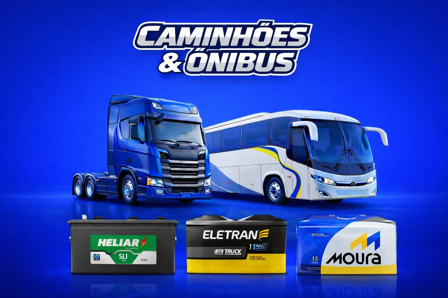 CAMINHÕES E ONIBUS